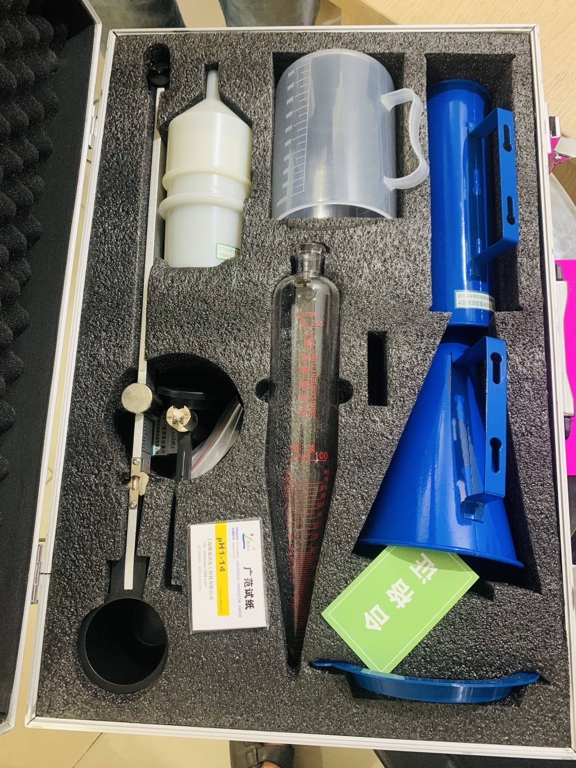 bộ bentonite - dụng cụ thử bentonite