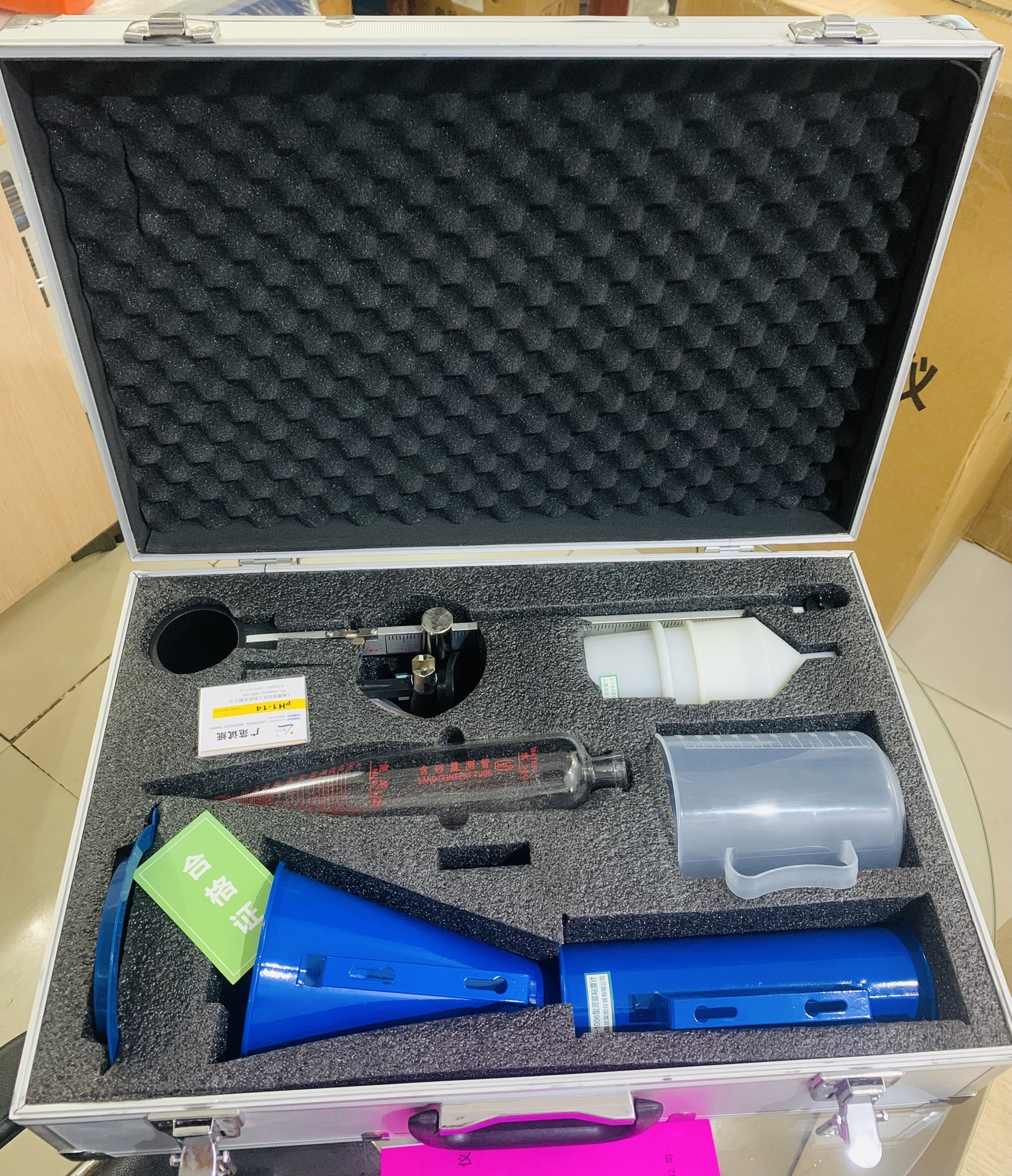 bộ bentonite - dụng cụ thử bentonite