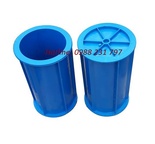 khuôn bê tông trụ bằng nhựa 150x300mm