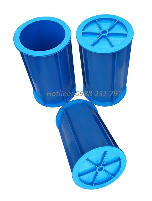 khuôn đúc mẫu bê tông bằng nhựa giá rẻ tại tp hcm